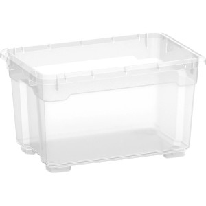 Priehľadný univerzálny box OBI Santos XXS, 4,5 l, 15x26x17,5 cm. Ideálny na skladovanie.