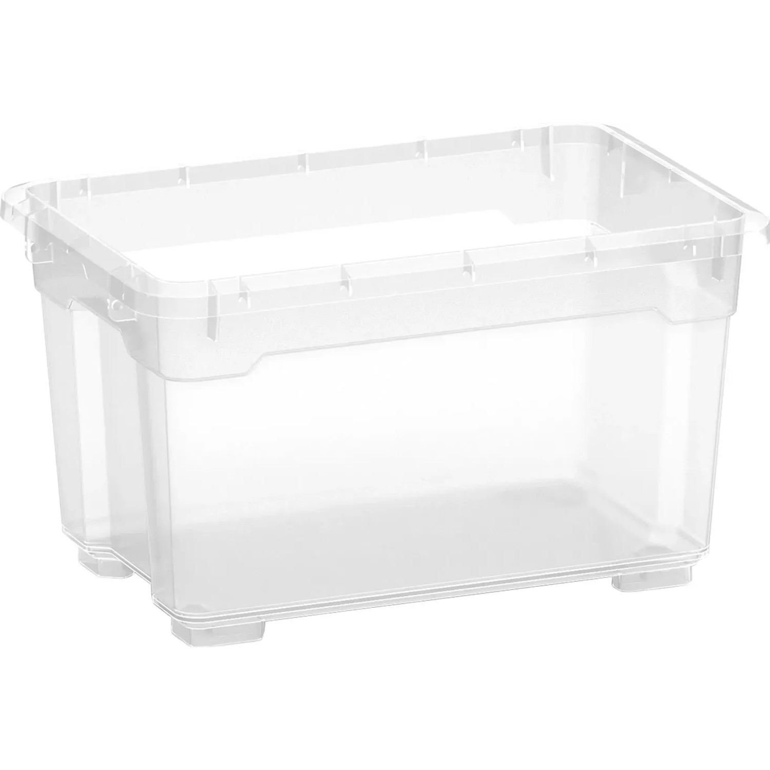 E-shop OBI Univerzálny úložný box Santos XXS, transparentný, 15 x 26 x 17,5 cm