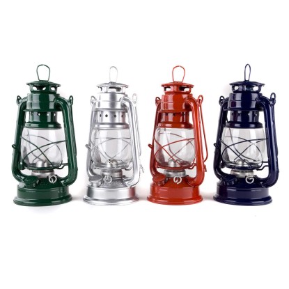 Petrolejová lampa, rôzne farby, 1 ks, 25 cm
