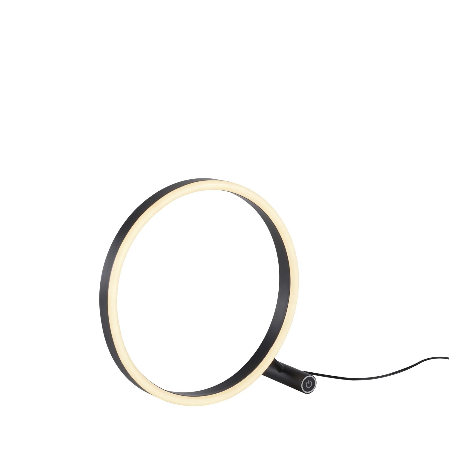 E-shop Just Light Stolná lampa RITUS antracit pr. 30 cm