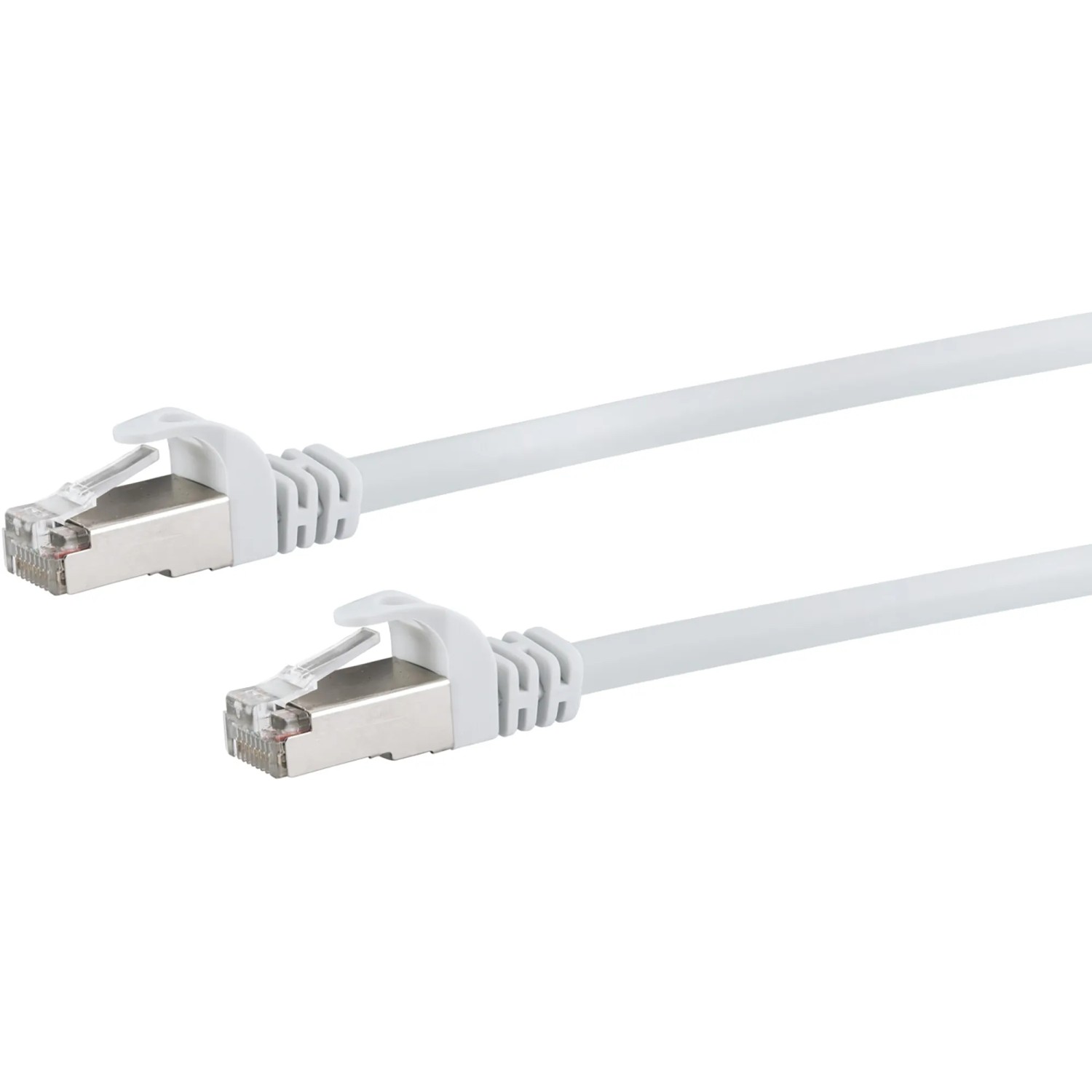 E-shop Schwaiger Sieťový kábel CAT 6 (SF/UTP) RJ45, biela, 50 m
