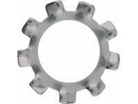 LUX-TOOLS Vejárová podložka nerezová oceľ A2 pr. 5,3 mm, 20 ks