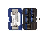 LUX-TOOLS Súprava vrtákov a bitov 41 dielov