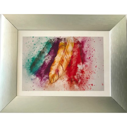 Bondecor Hliníkový fotorám, lišta šírka 30 mm, strieborný, 18 x 24 cm