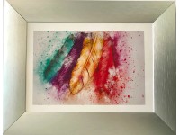 Bondecor Hliníkový fotorám, lišta šírka 30 mm, strieborný, 60 x 80 cm