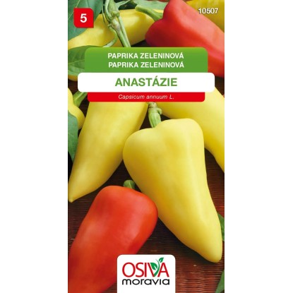 Semienka Paprika zeleninová Anastázia (Capsicum annuum L.)