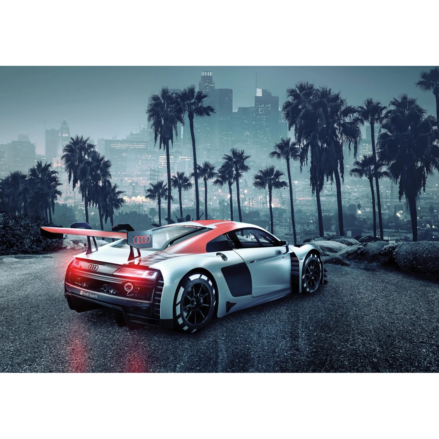 E-shop Komar Papierová fototapeta Audi R8 Los Angeles 368 x 254 cm