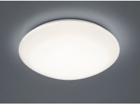 Trio Stropné LED svietidlo Pollux biele priemer 40 cm