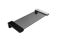 Bemeta Polička do sprchy DARK 270 x 40 x 110 mm