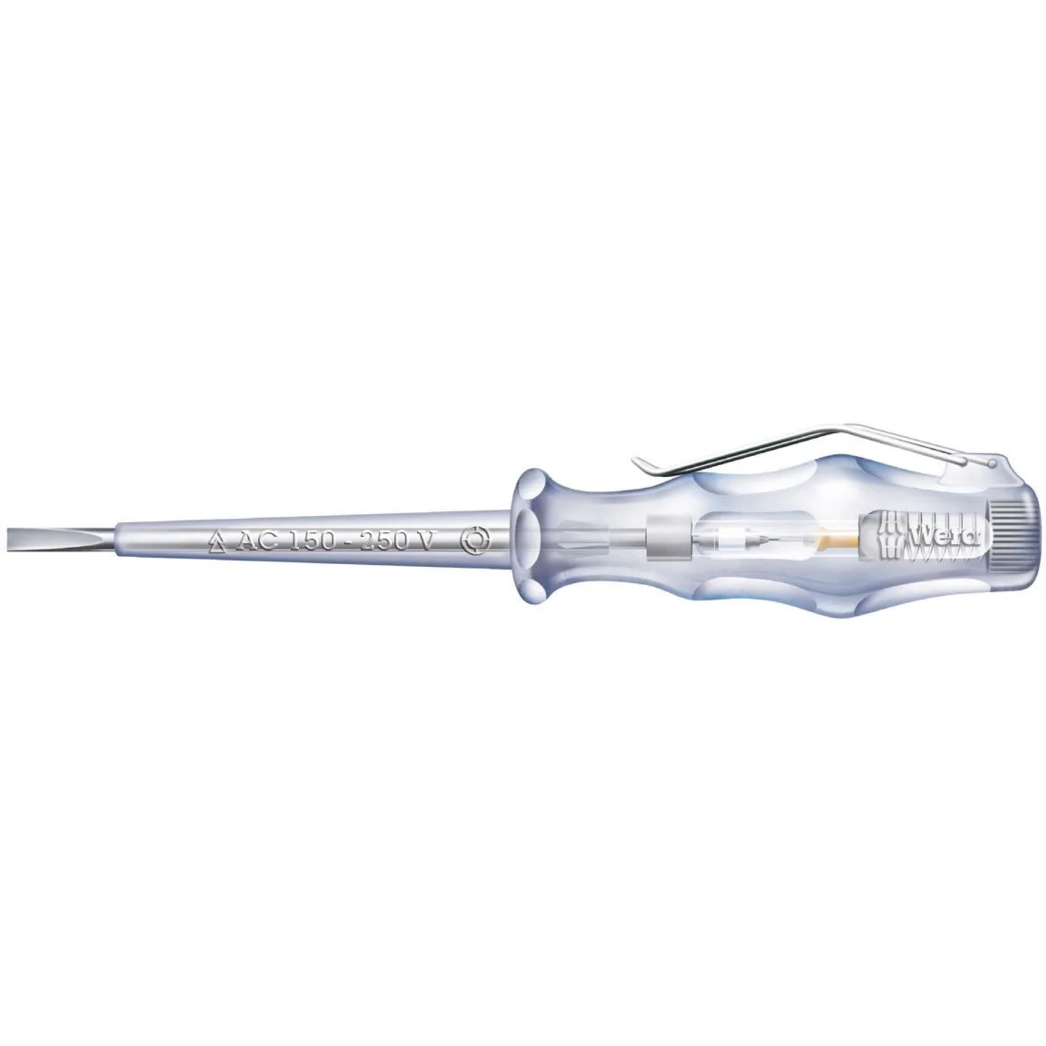 E-shop Wera Jednopólová skúšačka napätia 247, 150-250 VAC, pr. 3 x 70 mm