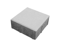 DITON Zámková dlažba Kocka 6, biela, 20 x 20 x 6 cm