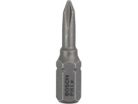 Bosch Bit s krížovou drážkou Pro PH1 extra tvrdý, 3 ks