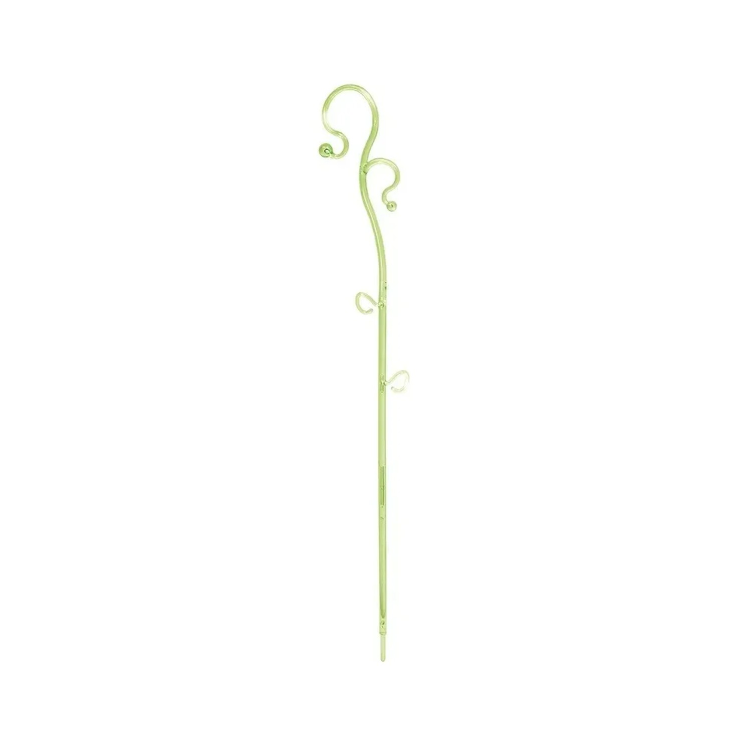 E-shop Prosperplast Podpera na orchideu DECOR, zelená transparentná, 39 cm