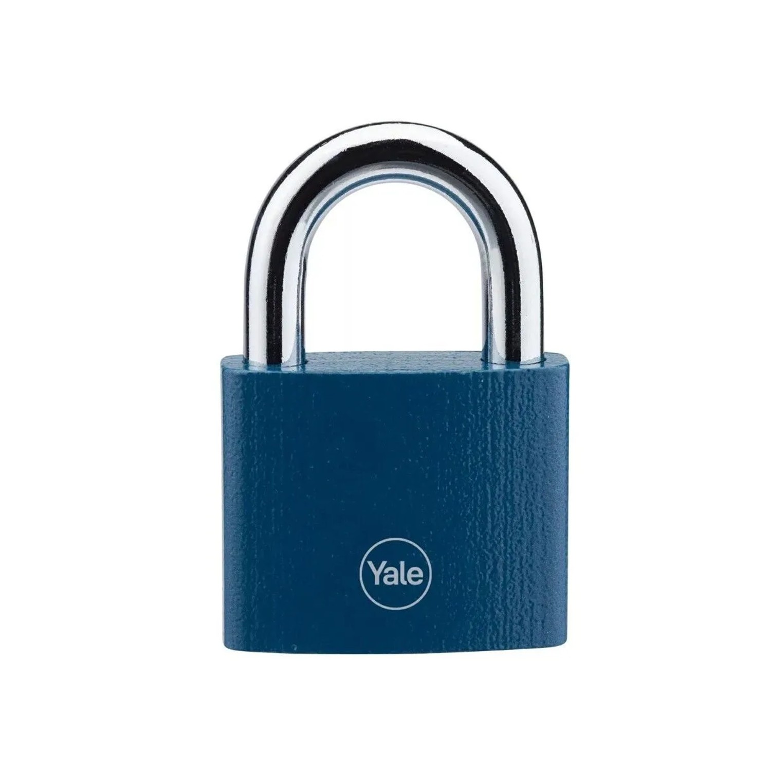 E-shop Yale Železný visací zámek YE11BL/32/118/1, 3 klíče, modrá, šířka 32 mm