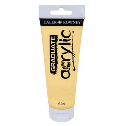 Daler Rowney Akrylová farba GRADUATE neapolská žltá, 120 ml