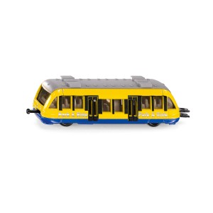 Žlto-modrý vláčik t.b.t. pre zábavu a hry.