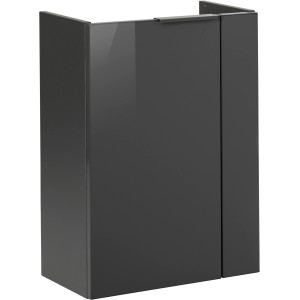 Skrinka pod umývadlo Fackelmann SBC, antracitová, šírka 44 cm.