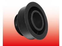 Manžeta vrchná Unitas 60 - 48 mm k napojeniu WC čierna