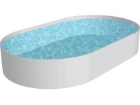 Súprava s bazénom Formentera a oceľovým plášťom, 525 cm x 320 cm x 150 cm