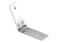 Hettich Nábytkový záves široký, pozinkovaný, 25 x 125 x 1,2 mm