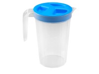 Odmerka s vekom plastová 1,1 l, 12,5 x 19 cm