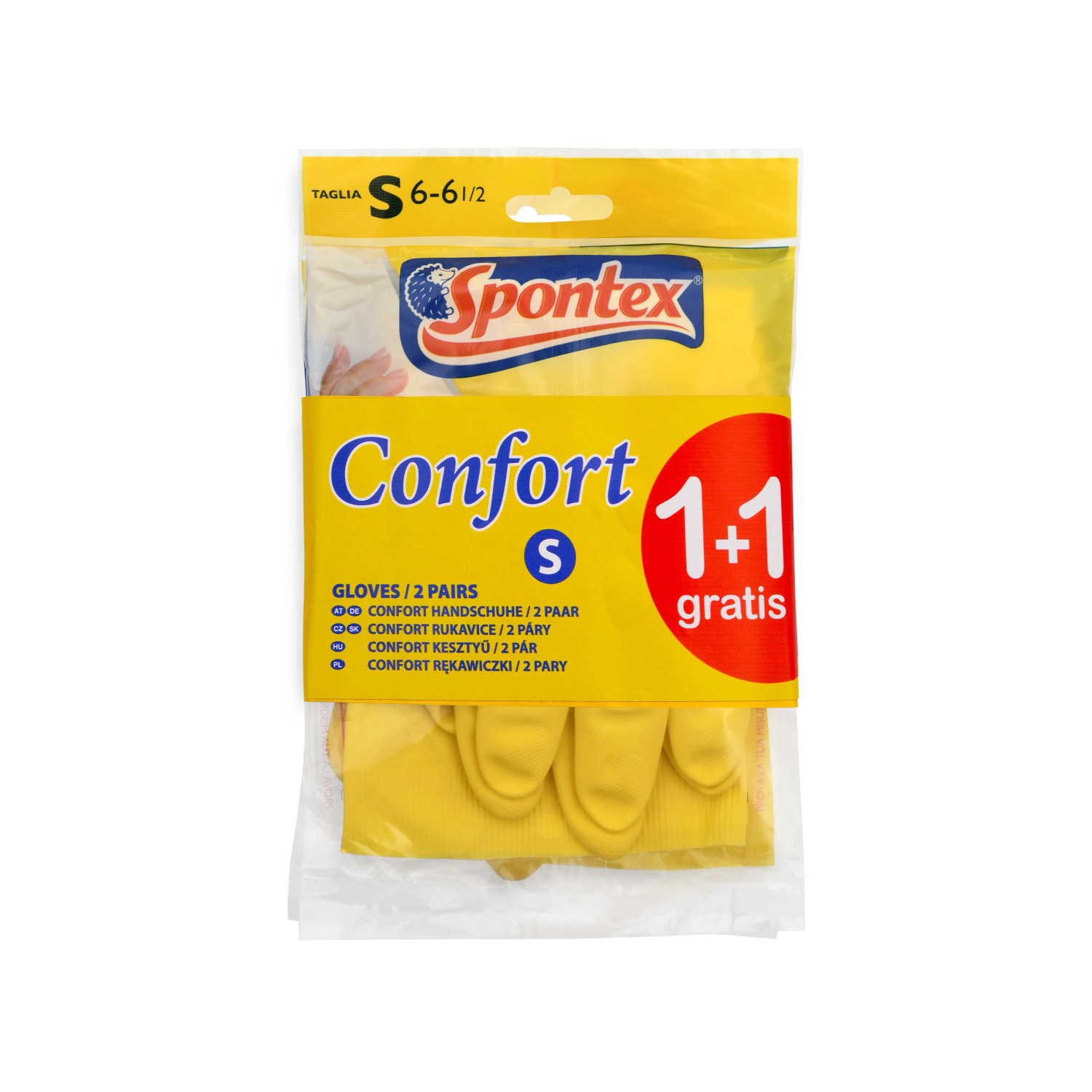 E-shop Spontex Confort rukavice veľ. S, 2 páry