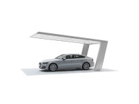 Ximax Prístrešok na auto My-Port 7 Typ 60 Typ 2751 vzhľad ocele 511,9 x 269 cm