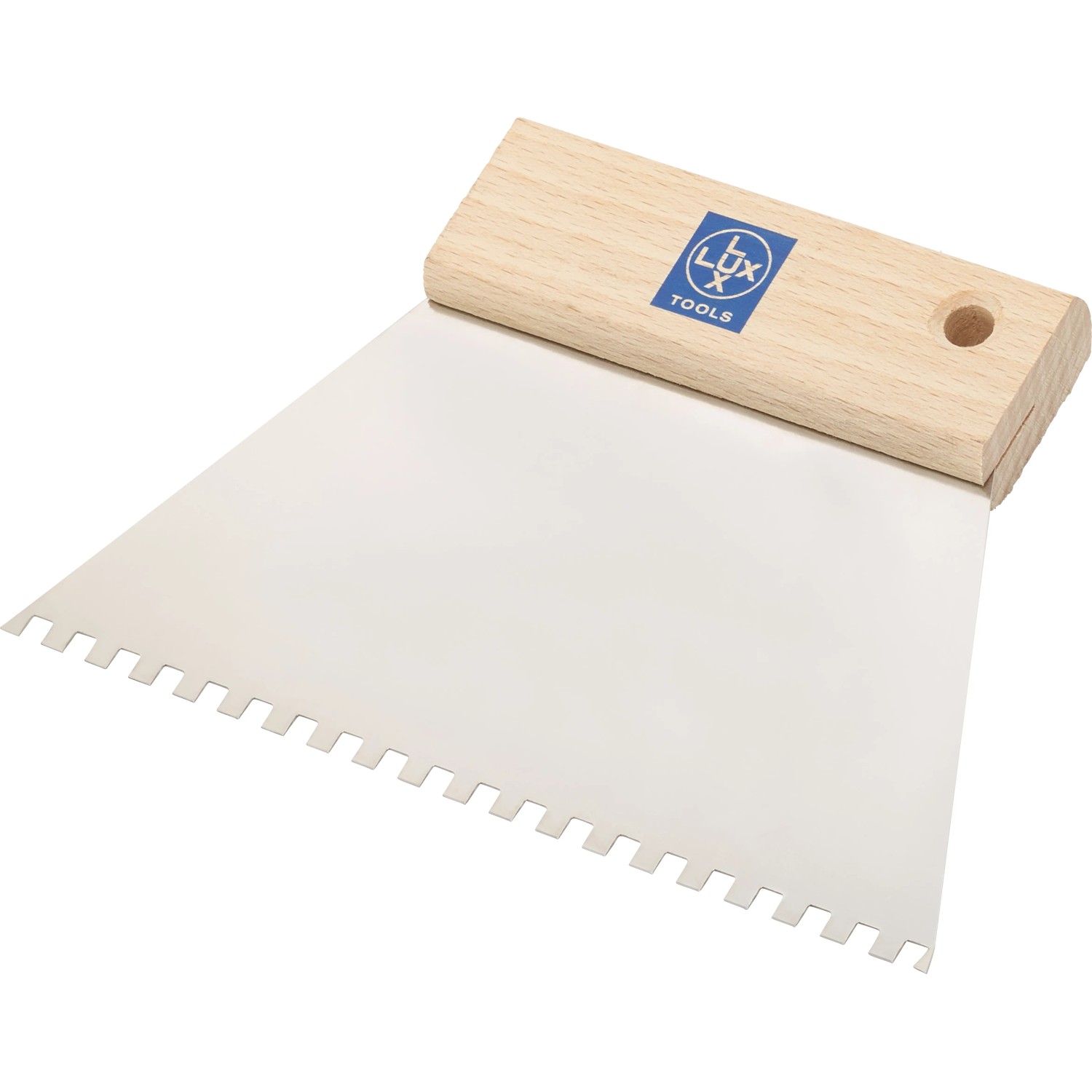 E-shop LUX-TOOLS Nanášač gleja Classic 150 mm s ozubením 4 mm x 4 mm