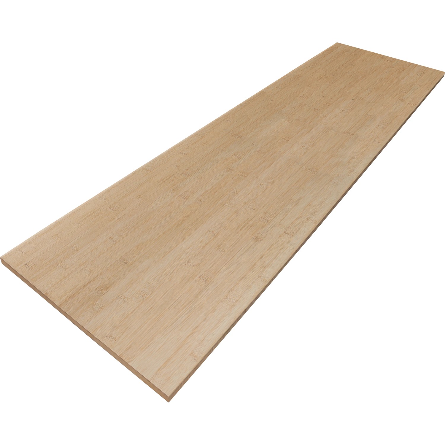 E-shop Pracovná doska z masívneho dreva, bambus, 240 x 63,5 x 2,7 cm