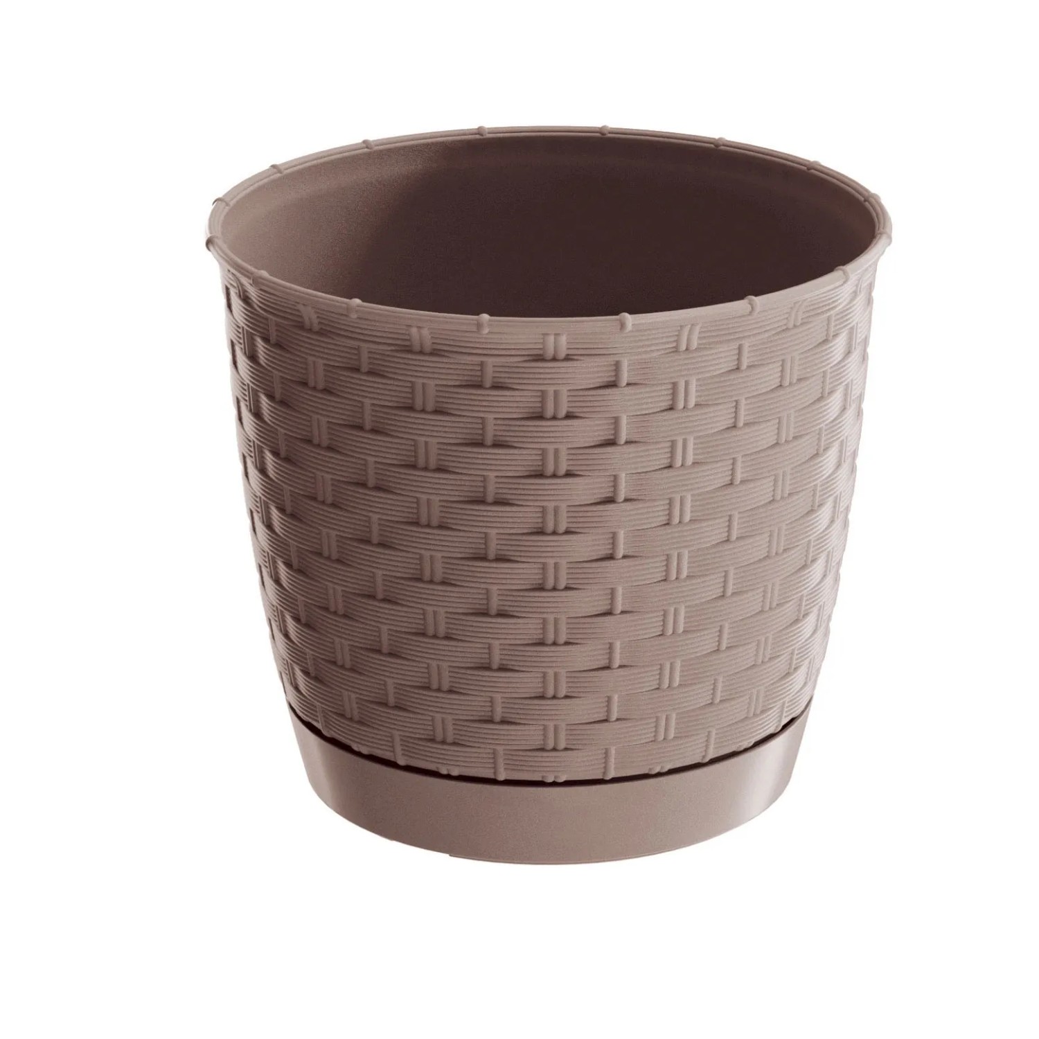 E-shop Prosperplast Kvetináč Ratolla Round 14,5 cm, mocca