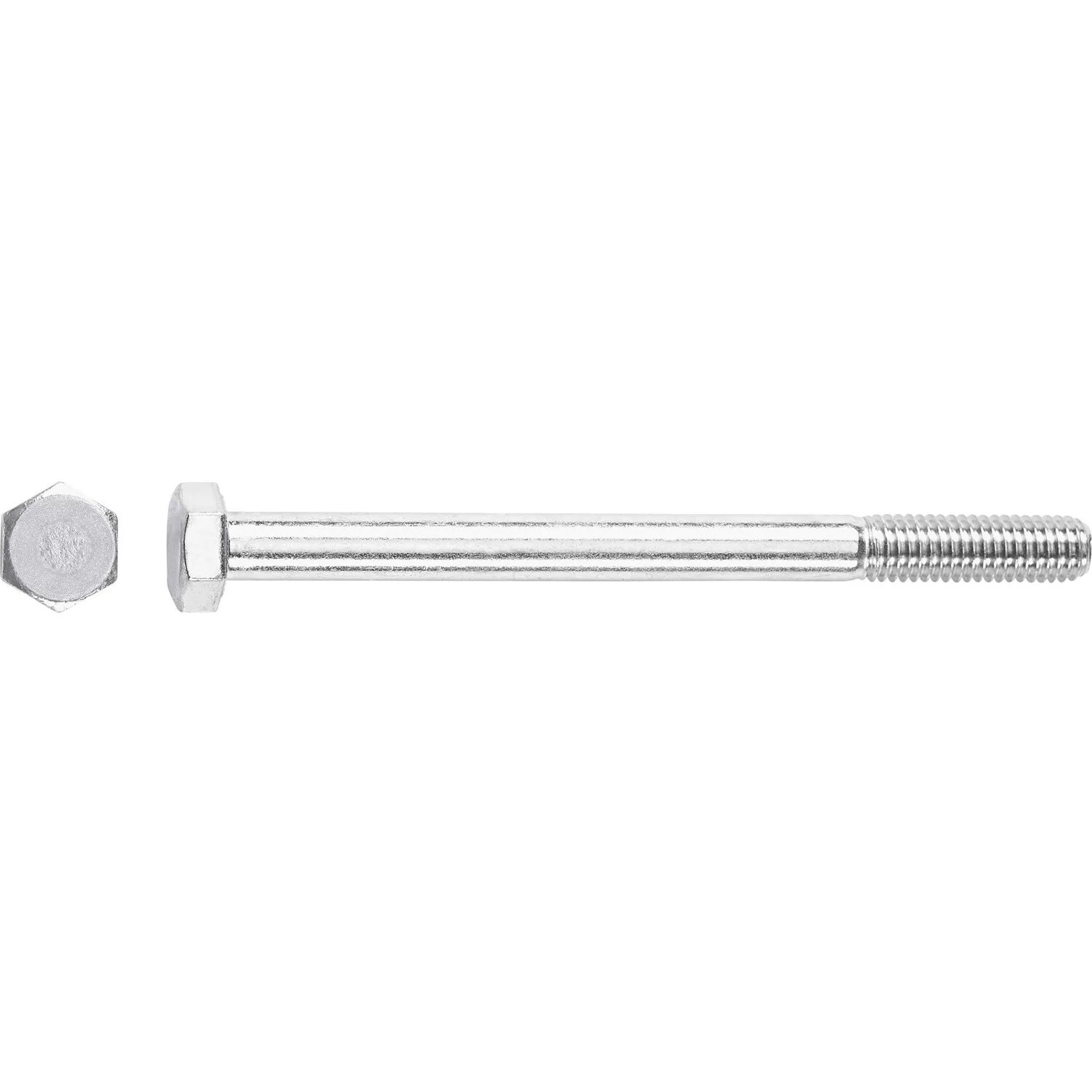 E-shop Skrutka so šesťhrannou hlavou SW18 čiastočný závit pozinkovaný M12x160mm-na váhu