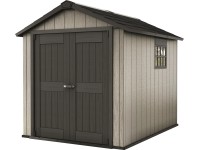 Keter Plastový záhradný domček Oakland 759, sivá, 287 x 229 x 242 cm