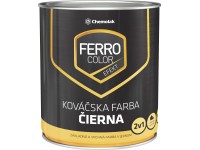 Chemolak Ferro color efekt kováčska čierna, 750 ml