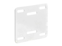 Hettich Opravná doska pre dverné závesy, oceľ, biela, 60 x 60 x 0,8 mm, 2 ks