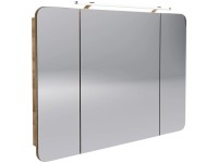 Fackelmann LED zrkadlová skrinka MILANO suk.dub 1099 x 780 x 158 mm