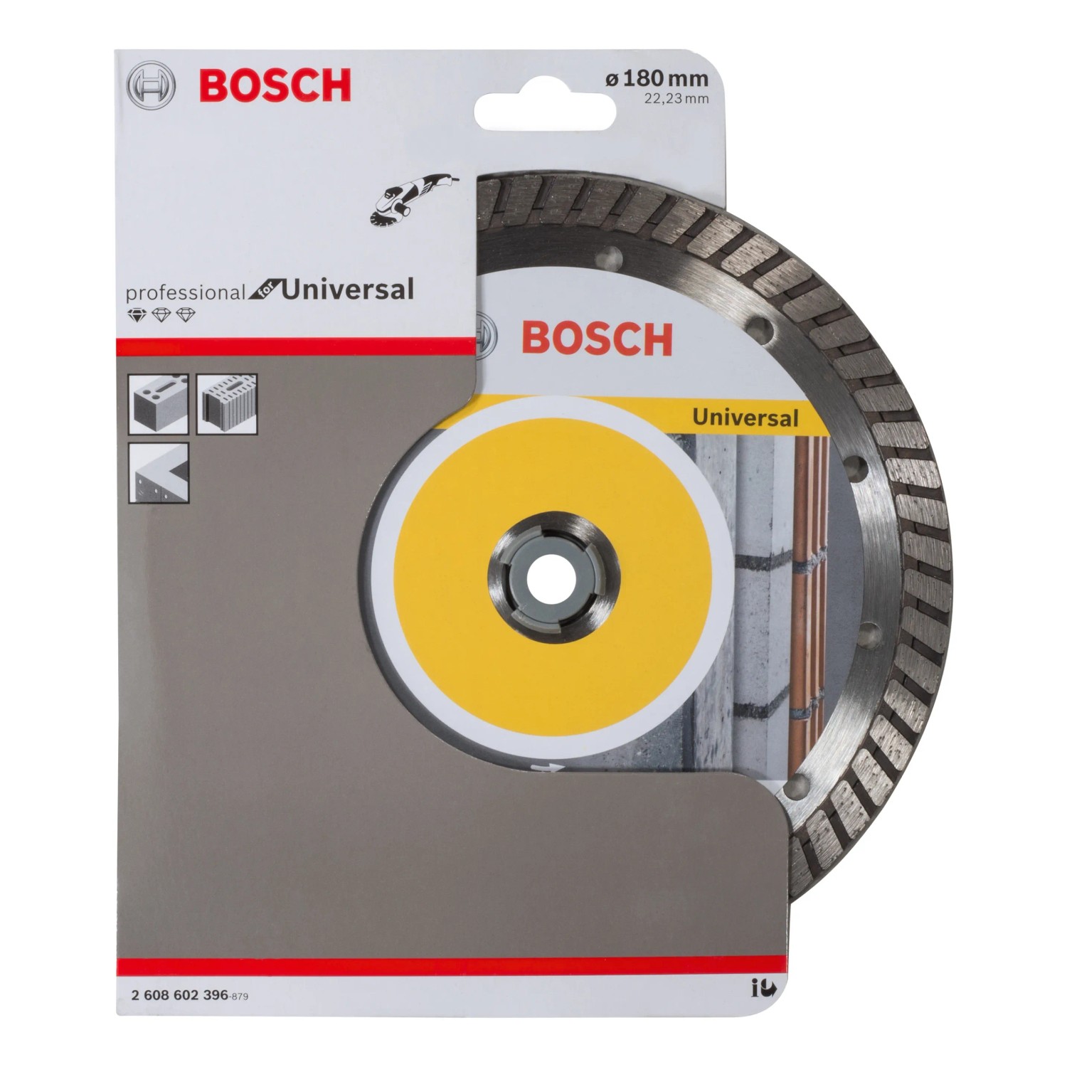 E-shop Bosch Diamantový rezný kotúč Universal Turbo, pr. 180 mm