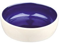 Jollypaw Keramická miska pre mačku 0,3 l/priemer 13 cm krémová/modrá