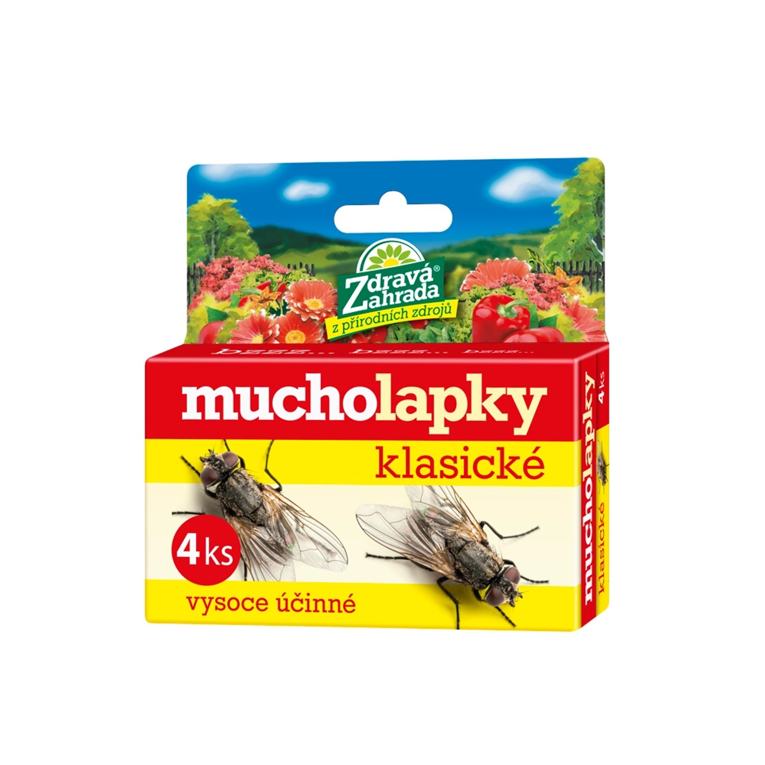 E-shop Zdravá záhrada Mucholapky klasické 4 ks