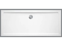 Sanotechnik Rohová sprchová vanička SMC SC1280S, 120 x 80 x 3,5 cm