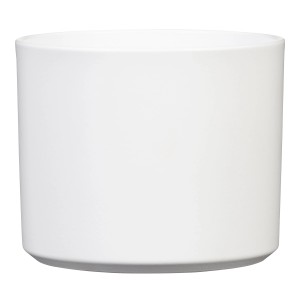 Scheurich Obal na kvetináč Monaco, Ø 21 cm, Panna, valcovitý tvar.