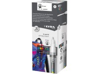 LYRA Akrylový popisovač Graduate MARK ALL biely, M - 2 mm