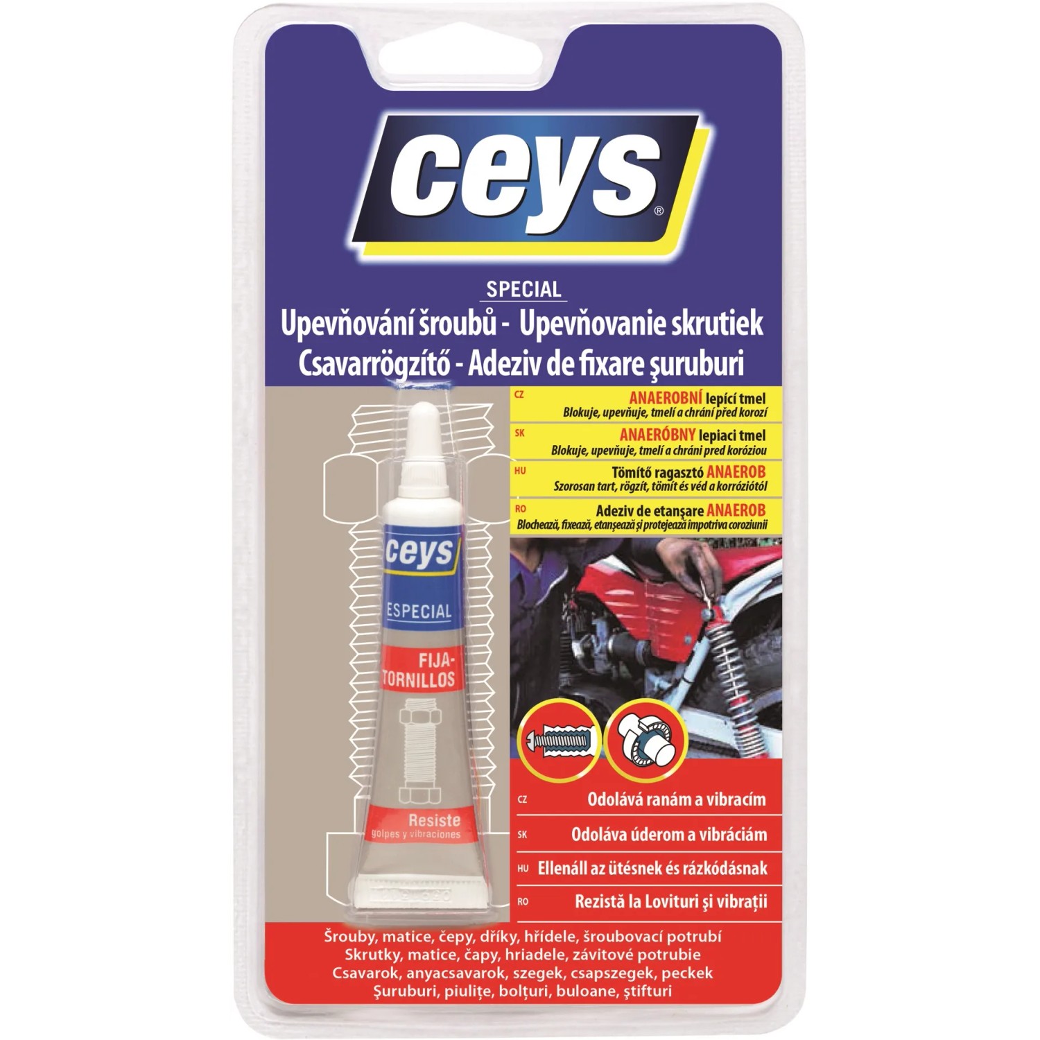 E-shop Ceys Lepidlo na upevňovanie skrutiek SPECIAL 6 g