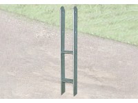 Weka Súprava H kotiev 9 cm x 9 cm, 2 kusy