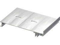 GS Terrassen Montážny klip, alu hrana, pokládka dosiek s terčmi 10 ks