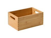 KESPER Viacúčelový skladovací box bambusový 13 x 28,5 x 18,5 cm