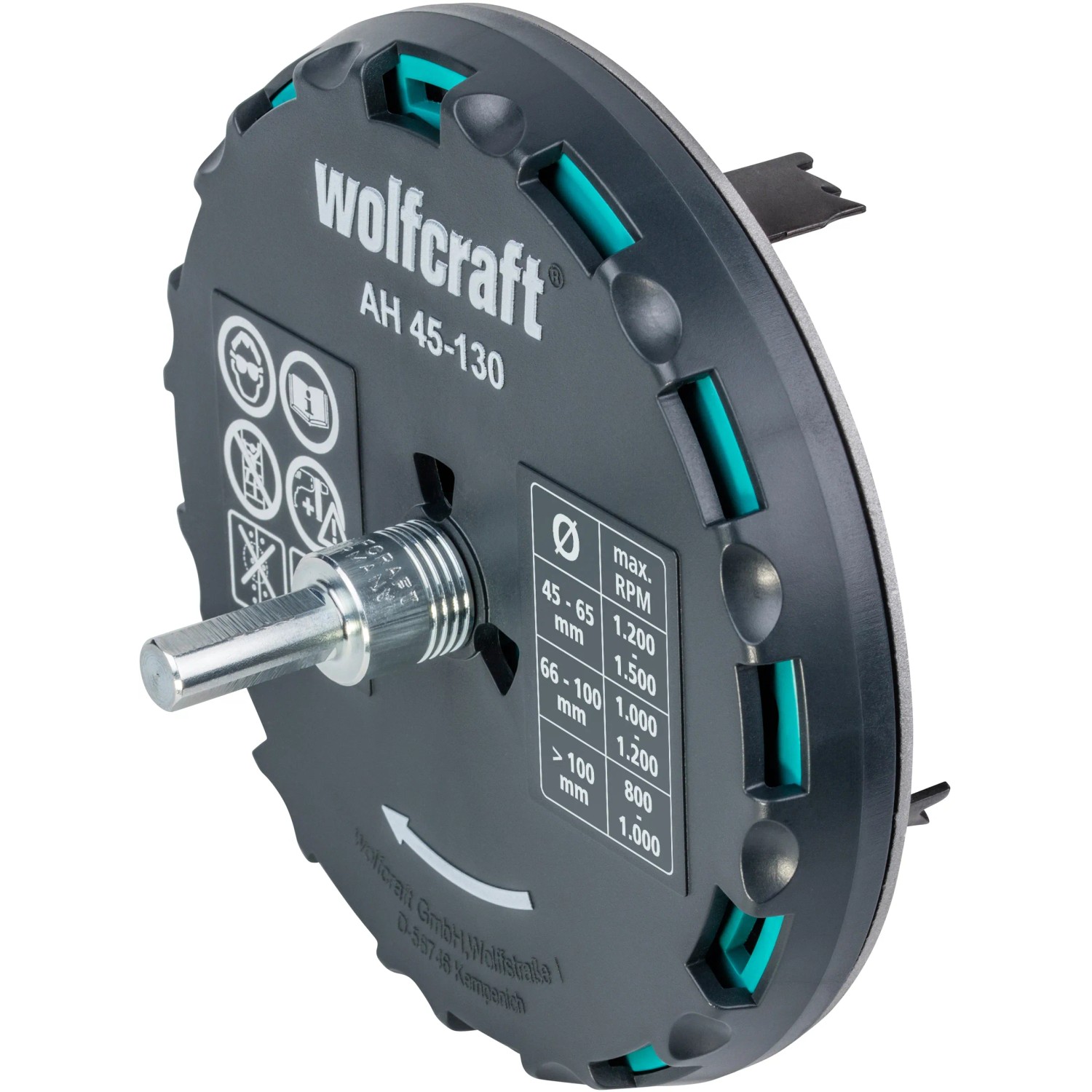 E-shop Wolfcraft Dierovka AH 45-130 nastaviteľná