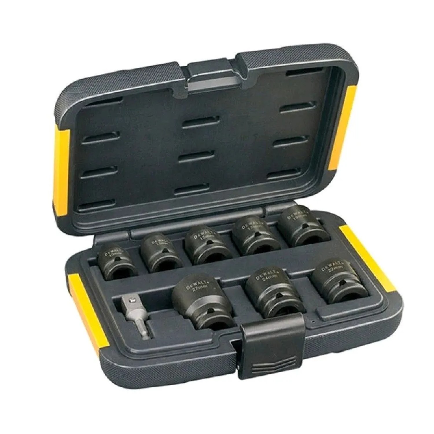 E-shop DeWALT Súprava tvrdených hlavíc pre rázové uťahovače 1/2", 9-dielna