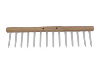 Hamerník Drevené hrable s plastovými kolíkmi, 14 kolíkov, 48 cm