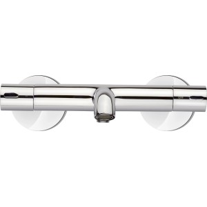 baliv Termostatická vaňová batéria WA-5030 chróm, nástenný termostat s ochranou proti obareniu a technológiou cool-feel.