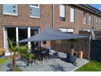 Floracord Slnečná plachta 3uholníková antracitová 200 g/m2, 360 x 360 x 360 cm